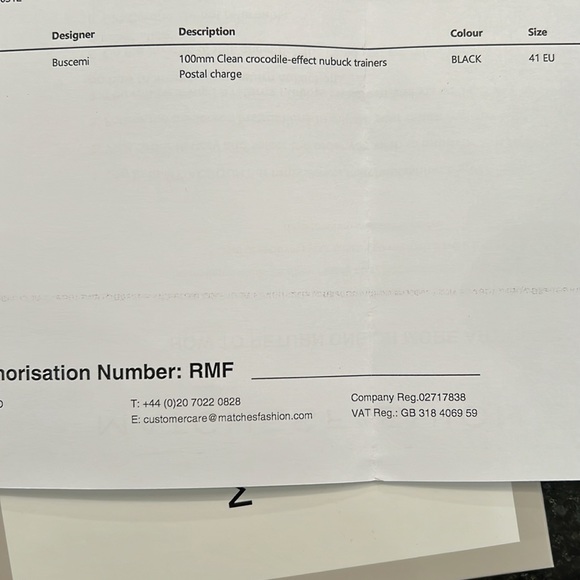 Buscemi 100MM High-Top Clean Nubuck Crocodile effect Trainers - Picture 10 of 10